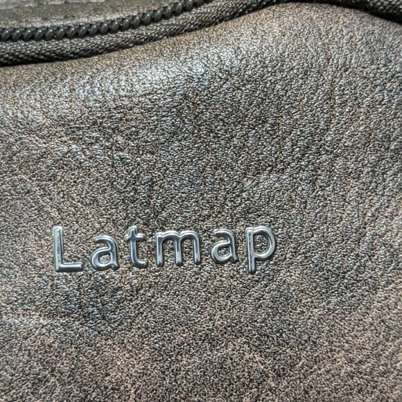 LATMAP Sling Bag For Women Fanny Pack Faux Leather  Backpack Brown NWT - Picture 6 of 14